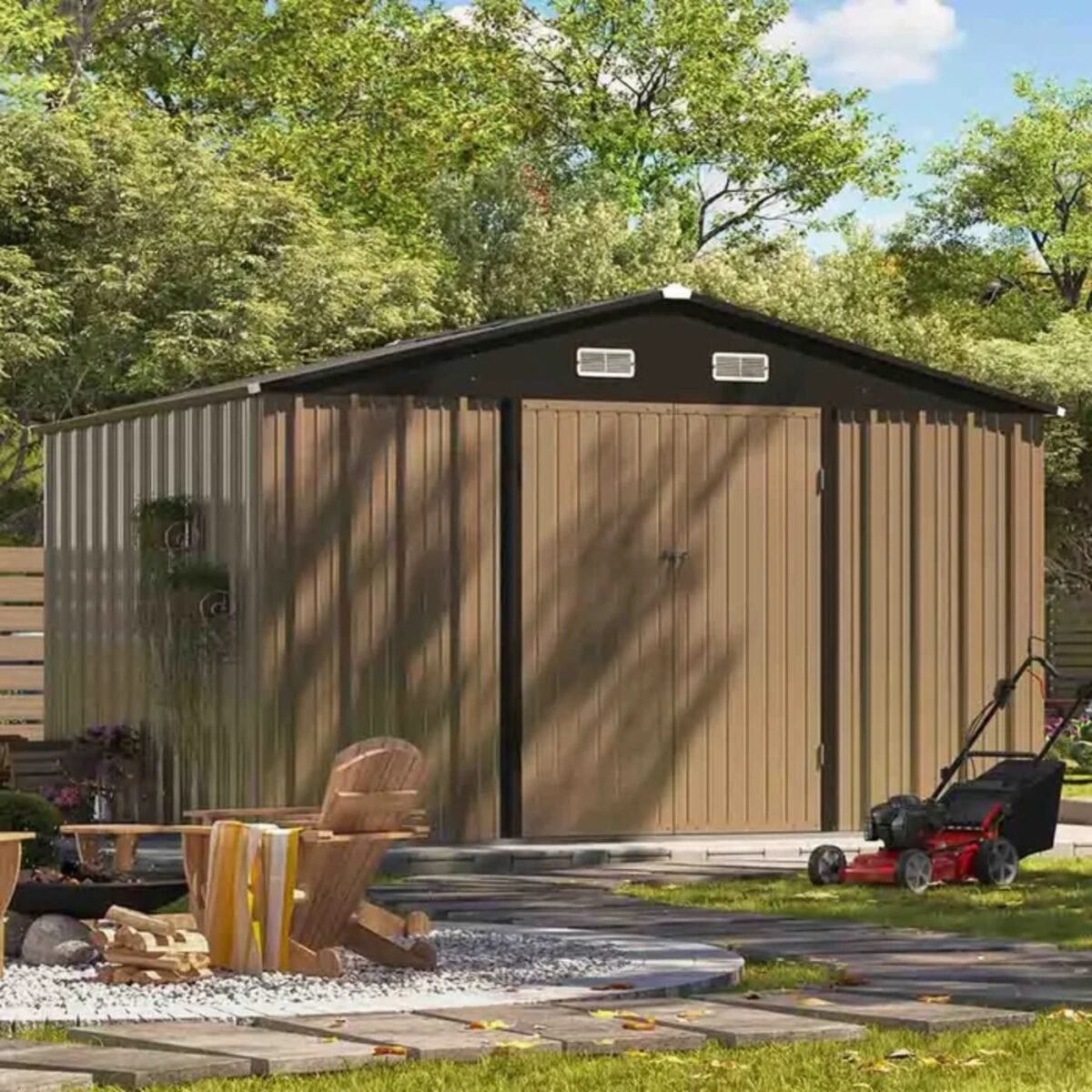 Patiowell 10x8 Shed with Windows - view 3