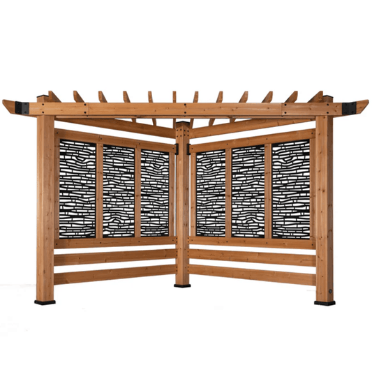 Backyard Discovery Verona Cedar Cabana Pergola - Gazebo