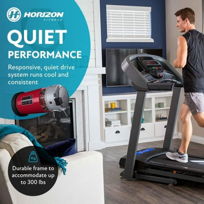 Horizon Fitness T101 Treadmill - Fitness Equipment - view 2