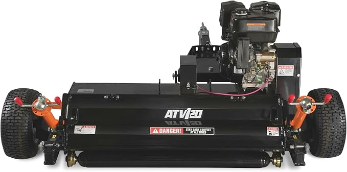 MechMaxx 48 in Tow-Behind ATV Offset Flail Mower 15HP 459cc E-start Gas Engine Powered - view 5