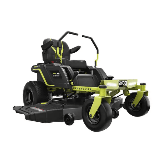 Ryobi 48V Brushless 54 in Electric Riding Zero Turn Mower