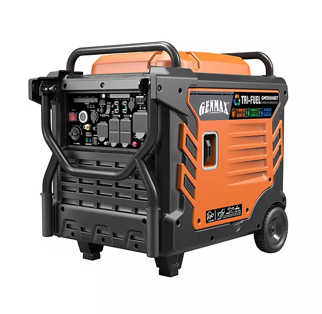 Genmax Portable Inverter Generator 11000W Tri-fuel - view 2