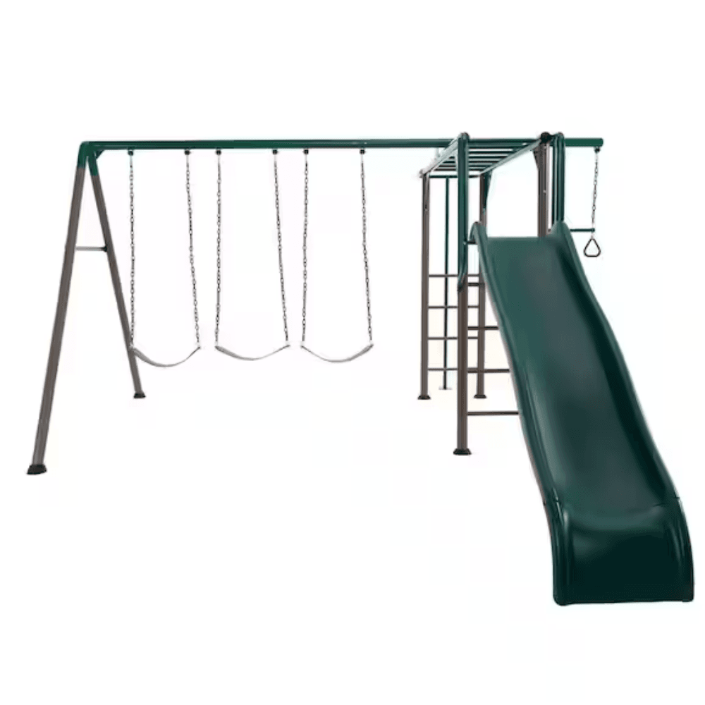 Lifetime Powder Coated Steel Swing Set with 4 Swing(s), 1 Slide(s) - view 15