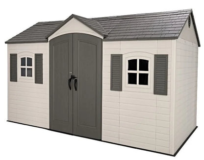 Lifetime Legacy 15x8 Plastic Storage Shed Kit w/ Floors - view 4