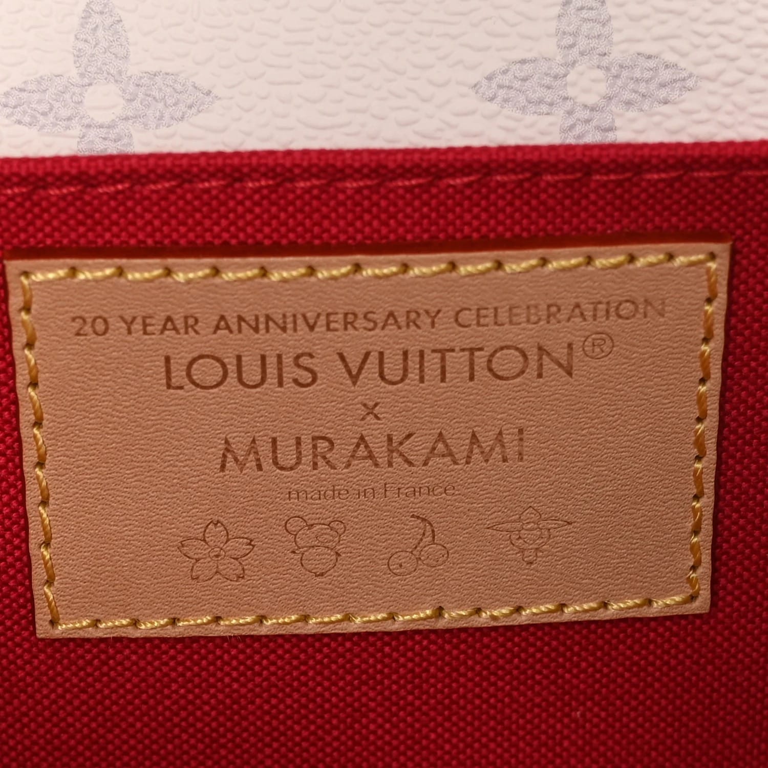 LV X TM Monogram Cerises Pochette Metis East West White - view 6